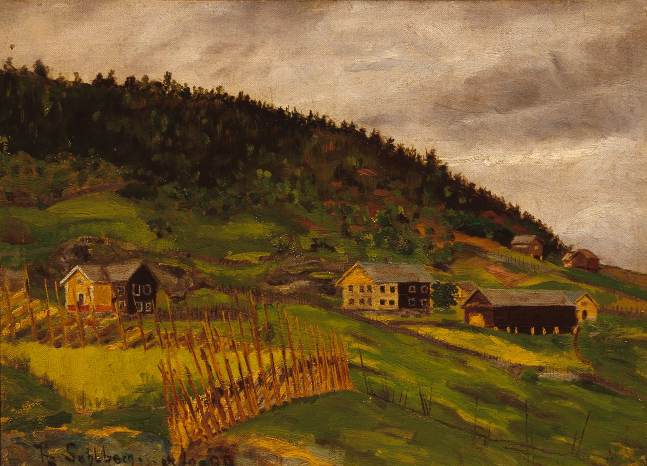 Från Hegge i Valdres av Harald Oscar Sohlberg