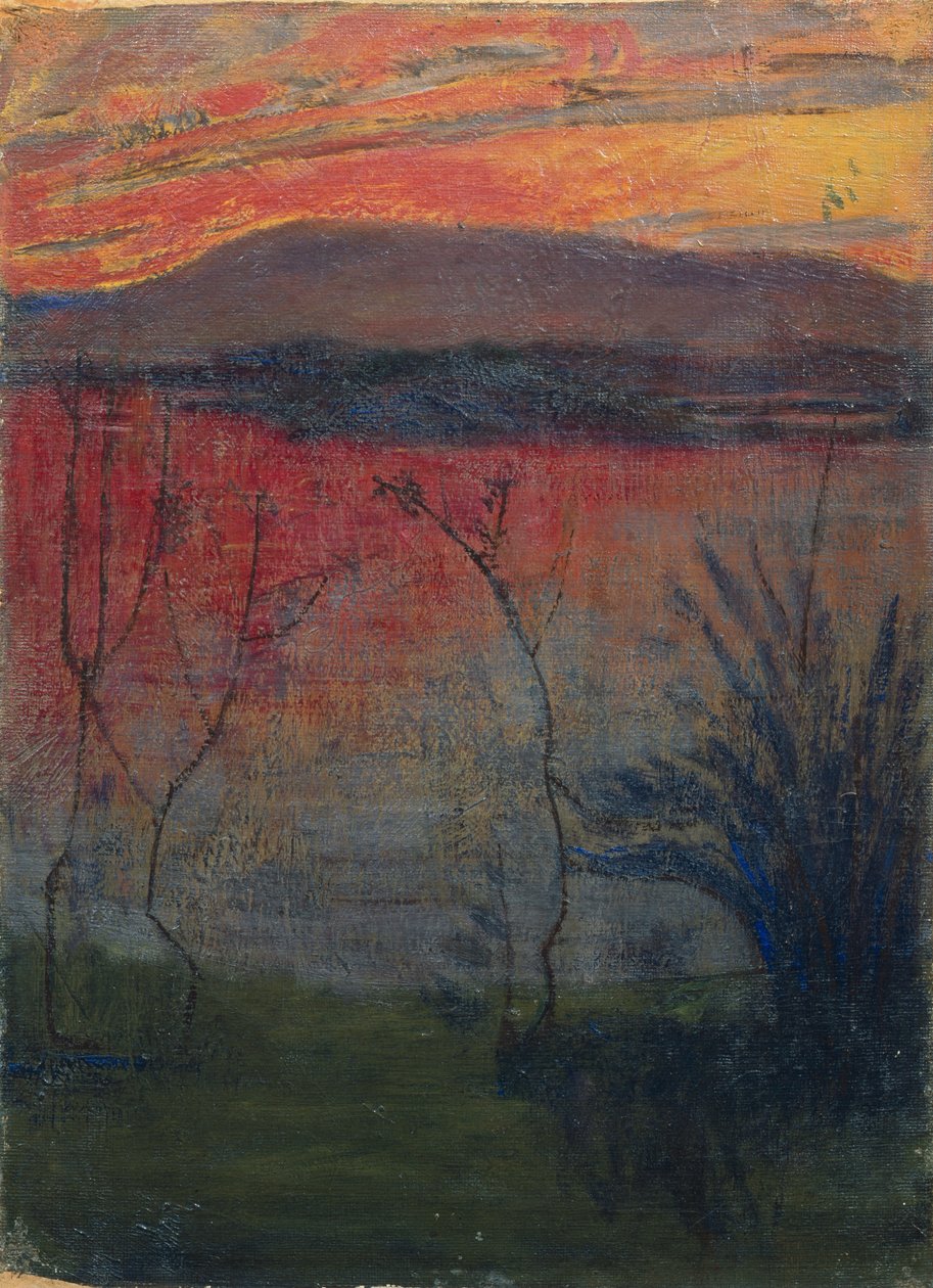Nattljus av Harald Oscar Sohlberg