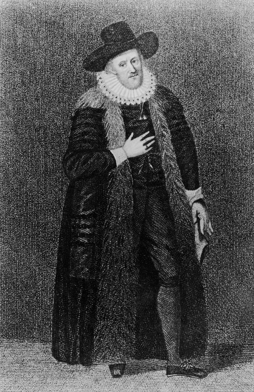 Edward Alleyne (1566-1626) av Harding