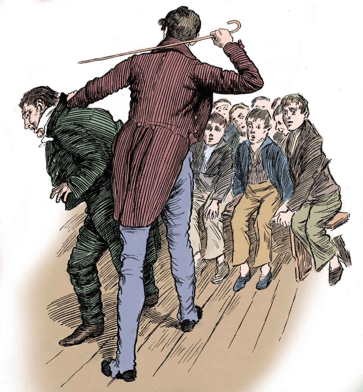 Nicholas Nickleby av Charles Dickens av Harold Copping