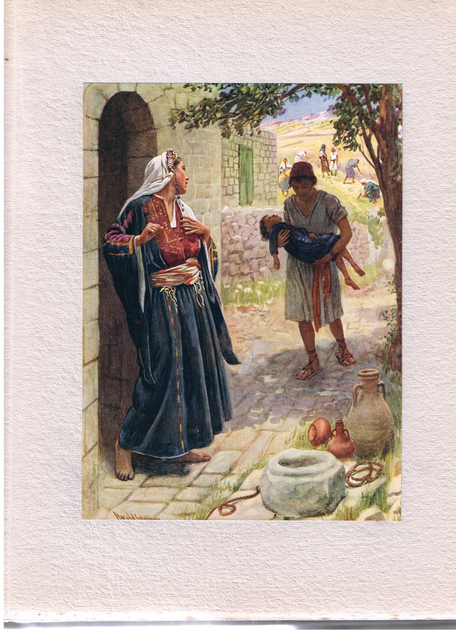 The Shunammite Woman, illustration från 
