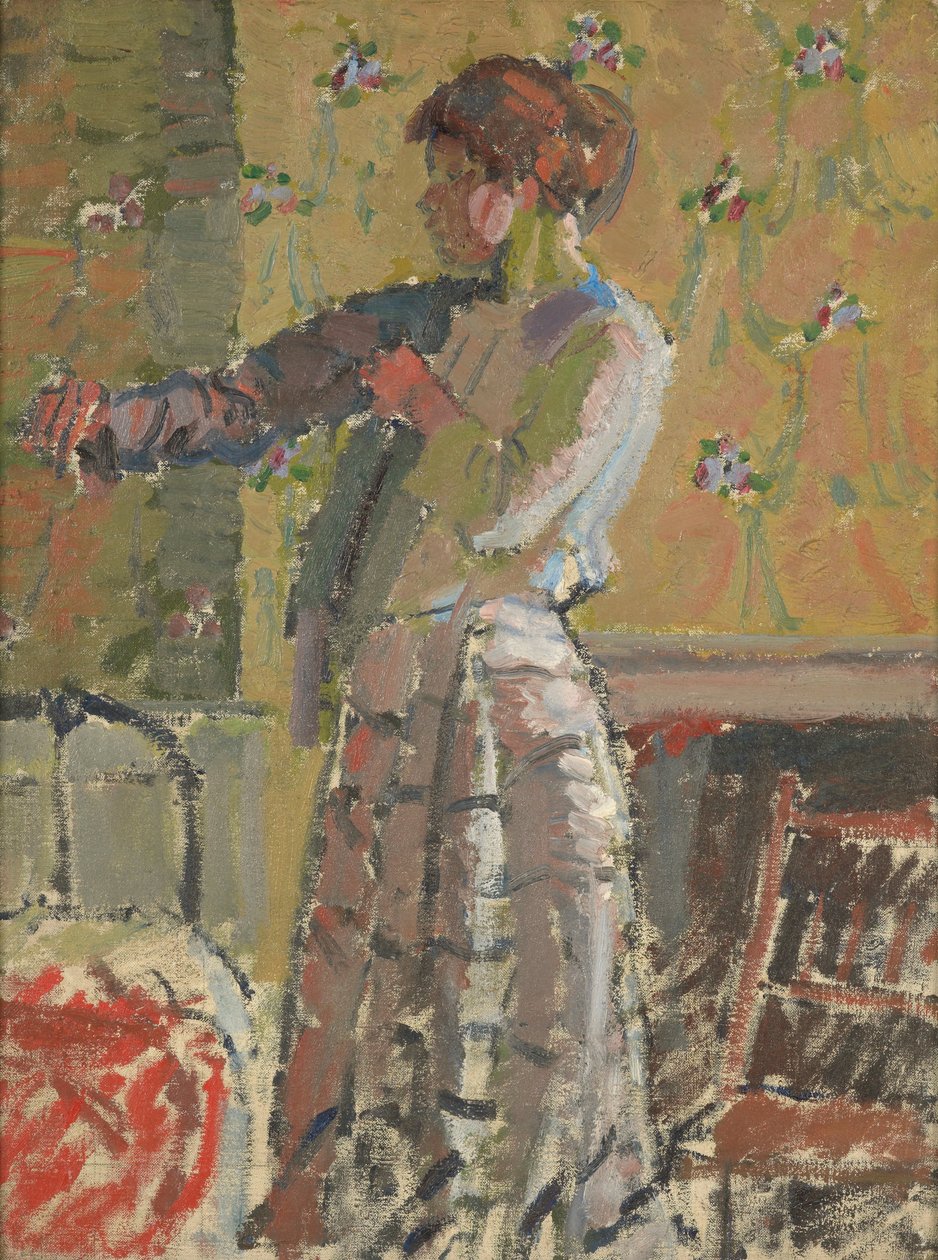 Tjejklädsel av Harold Gilman