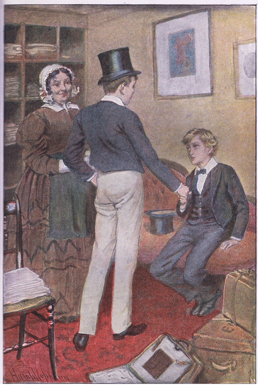 Han heter George Arthur. av Harold Copping