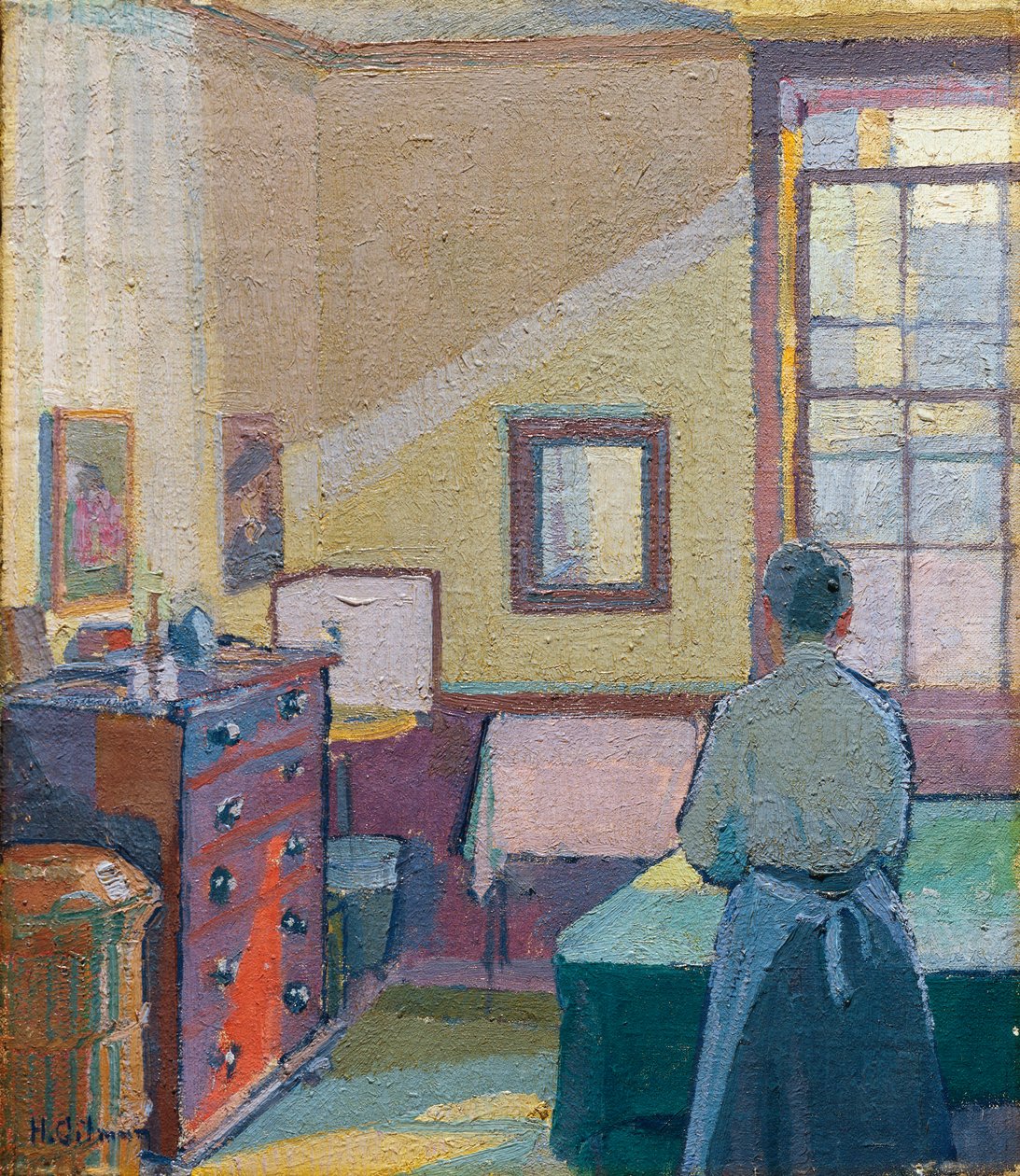 Interiör av Harold Gilman
