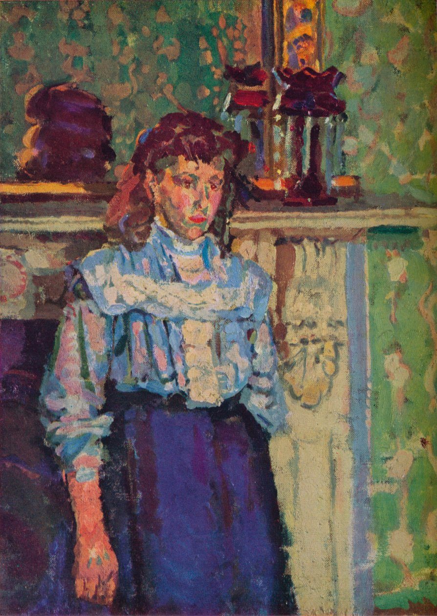 Interiör, c1800-tal. av Harold Gilman