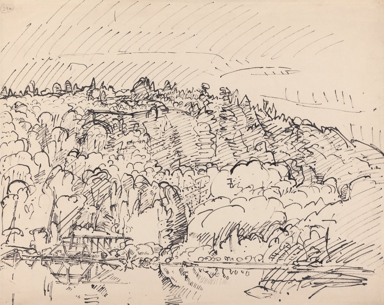 Norskt landskap av Harold Gilman