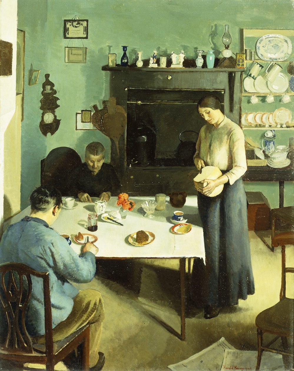 En måltid i köket av Harold Harvey