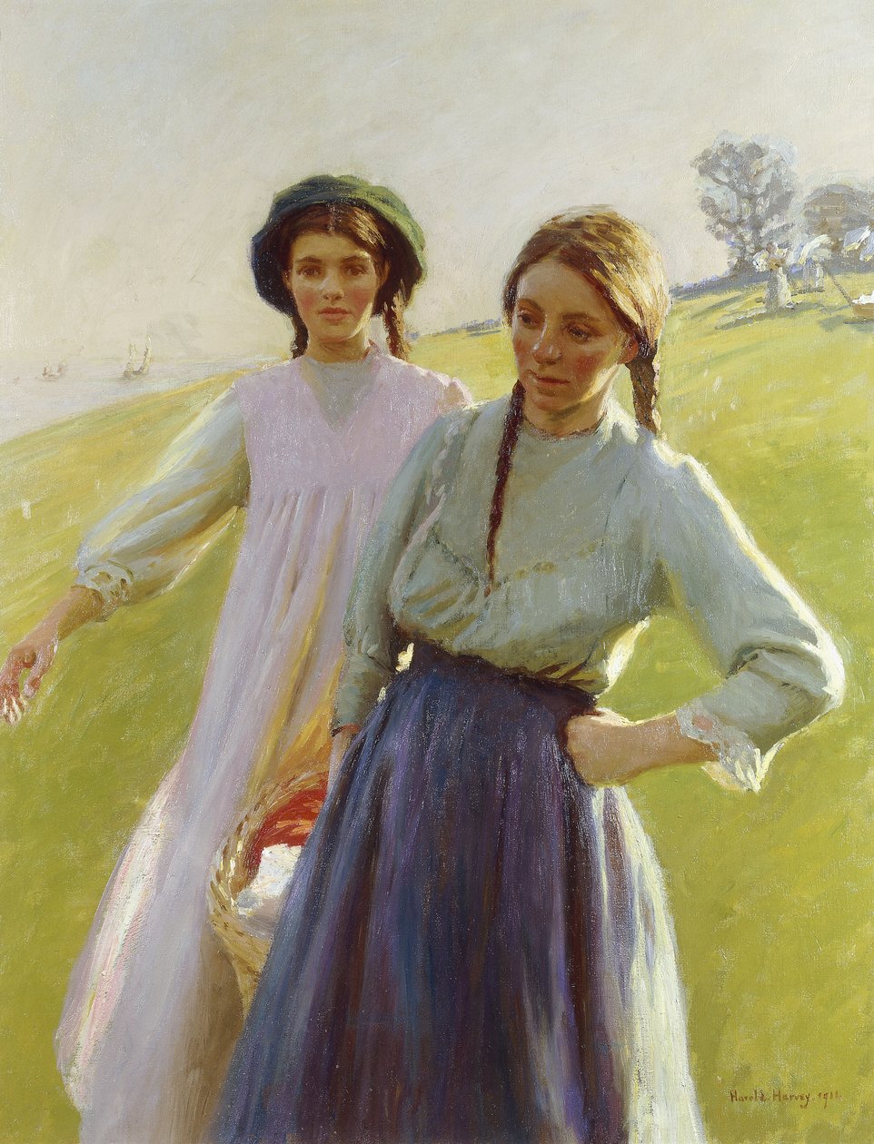 Morgonsol av Harold Harvey