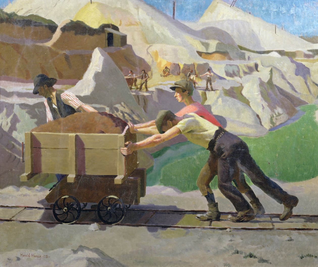 Lergropen av Harold Harvey