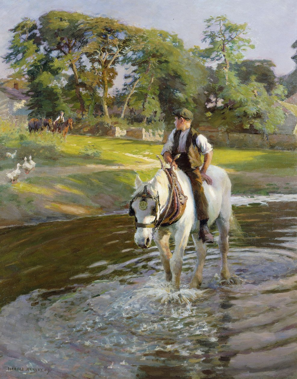 Slutet på en sommardag av Harold Harvey