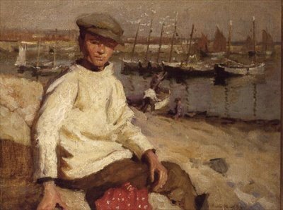 Den unge sjöfararen av Harold Harvey