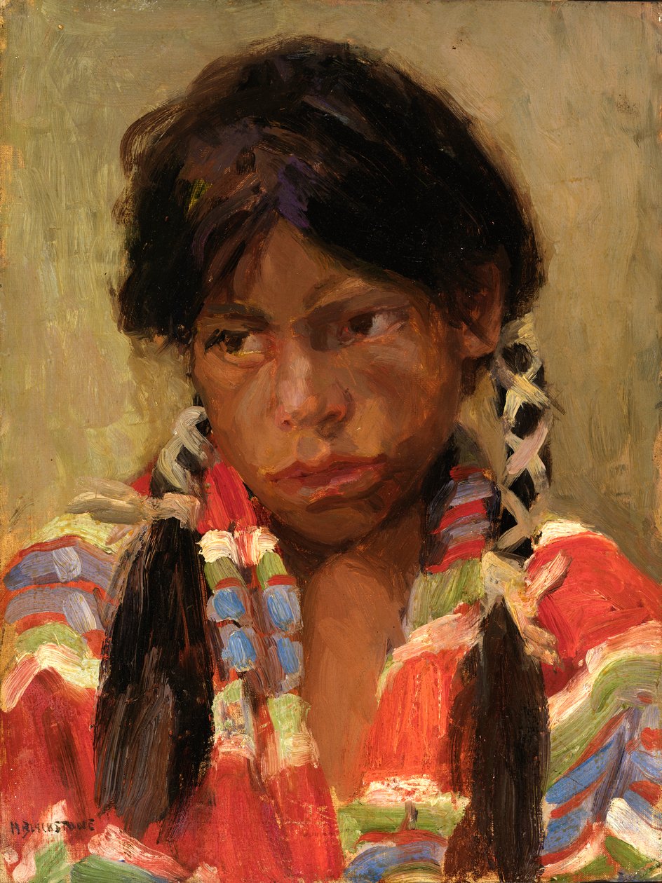 Indisk pojke Joe Archelita, 1918. av Harriet Blackstone