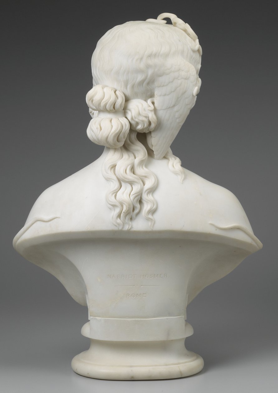 Medusa, ca 1854 (marmor) av Harriet Goodhue Hosmer