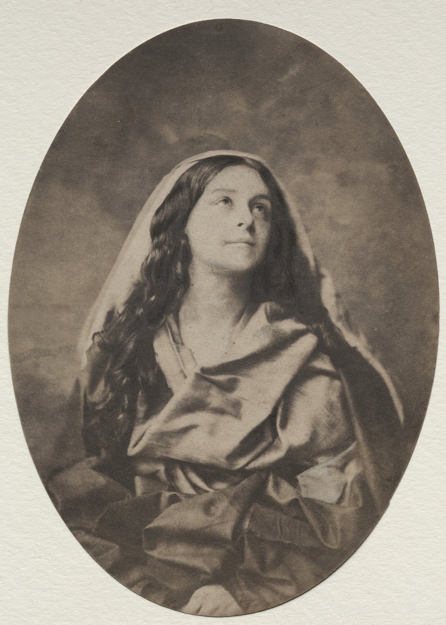 Allegorisk studie av en kvinna, sent 1850-tal. av Harrison