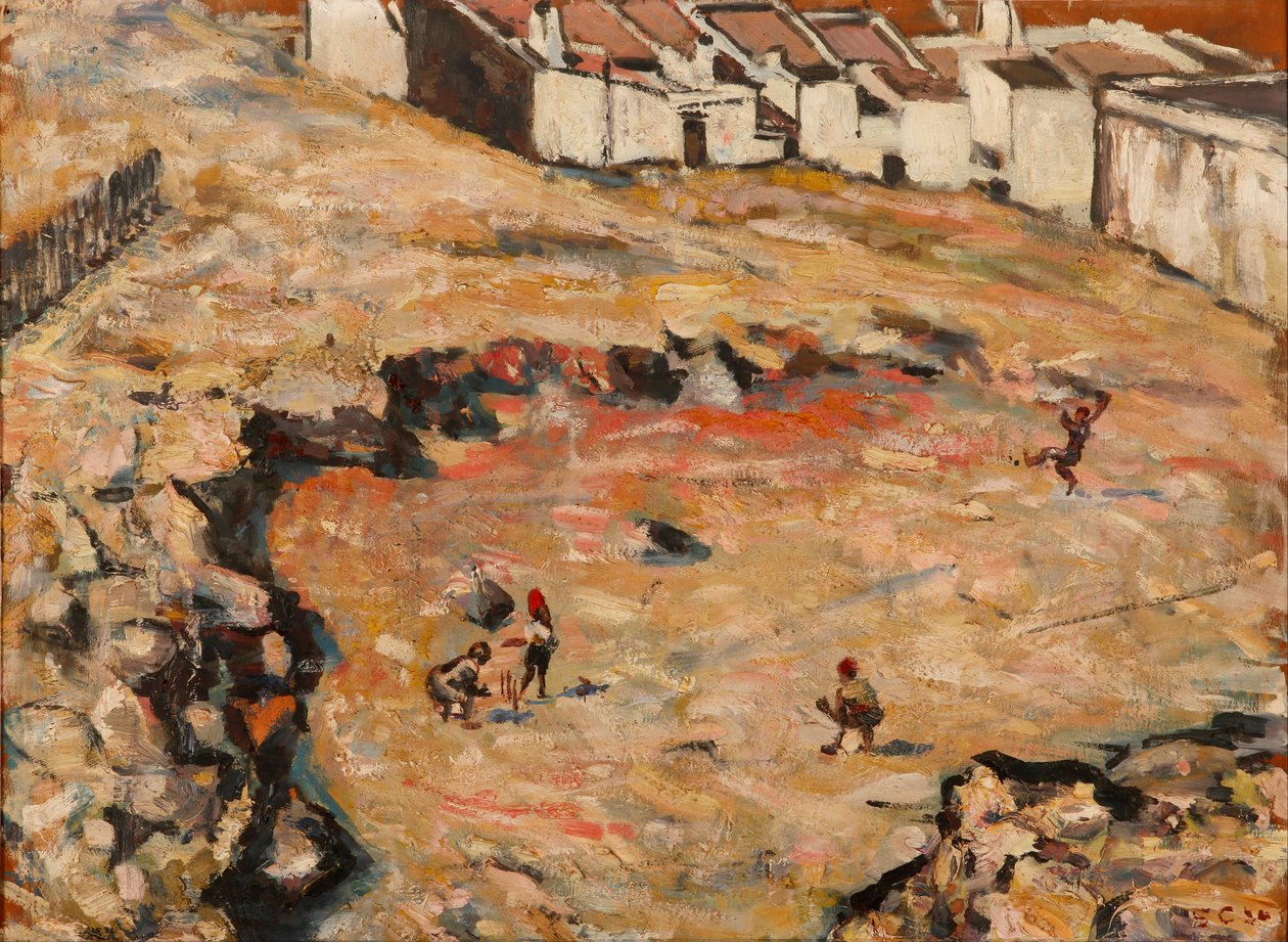 The Cricket Match (Malay Quarter) av Harry Stratford Caldecott