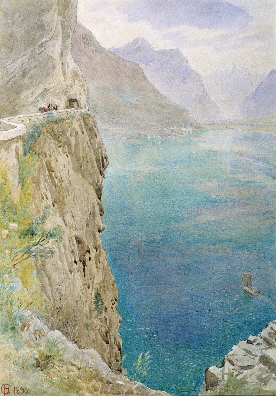 På den italienska kusten, 1896 av Harry Goodwin