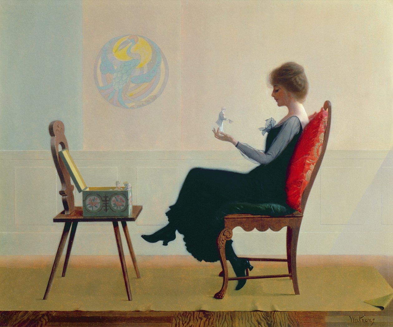 Friarna, ca 1910 av Harry Wilson Watrous