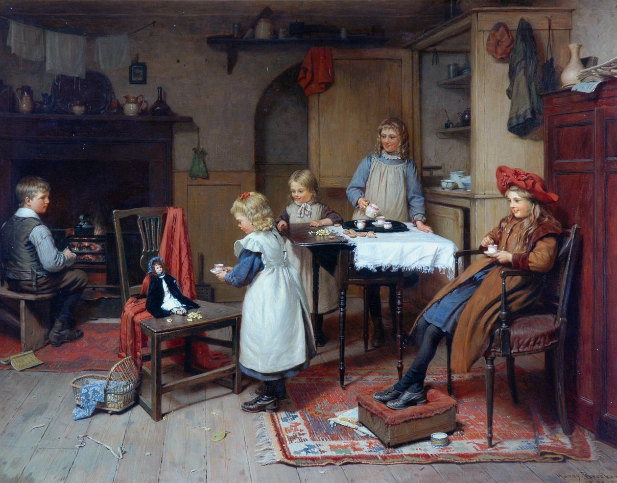 Eftermiddagste av Harry Brooker