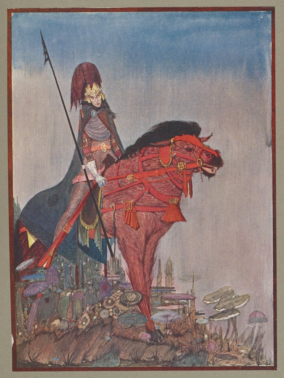Baron Frederick von Metzengerstein. av Harry Clarke