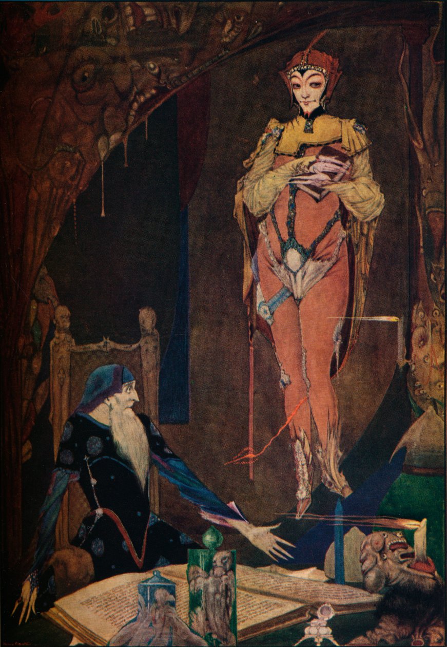Faust Illustration, 1925 av Harry Clarke
