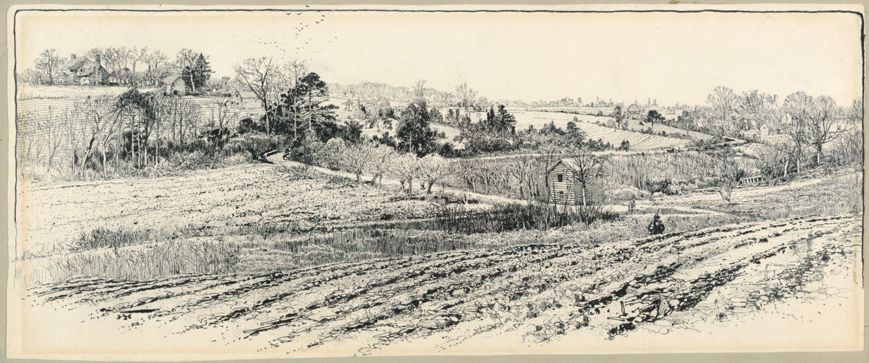 Slagfältet vid Beaver Dam Creek av Harry Fenn