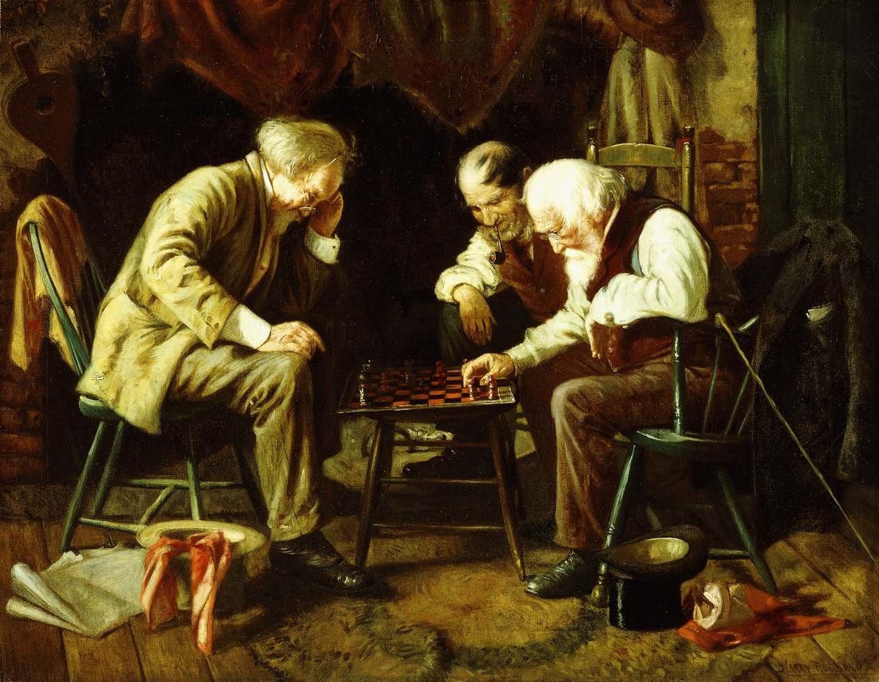 Schackspelet av Harry Herman Roseland