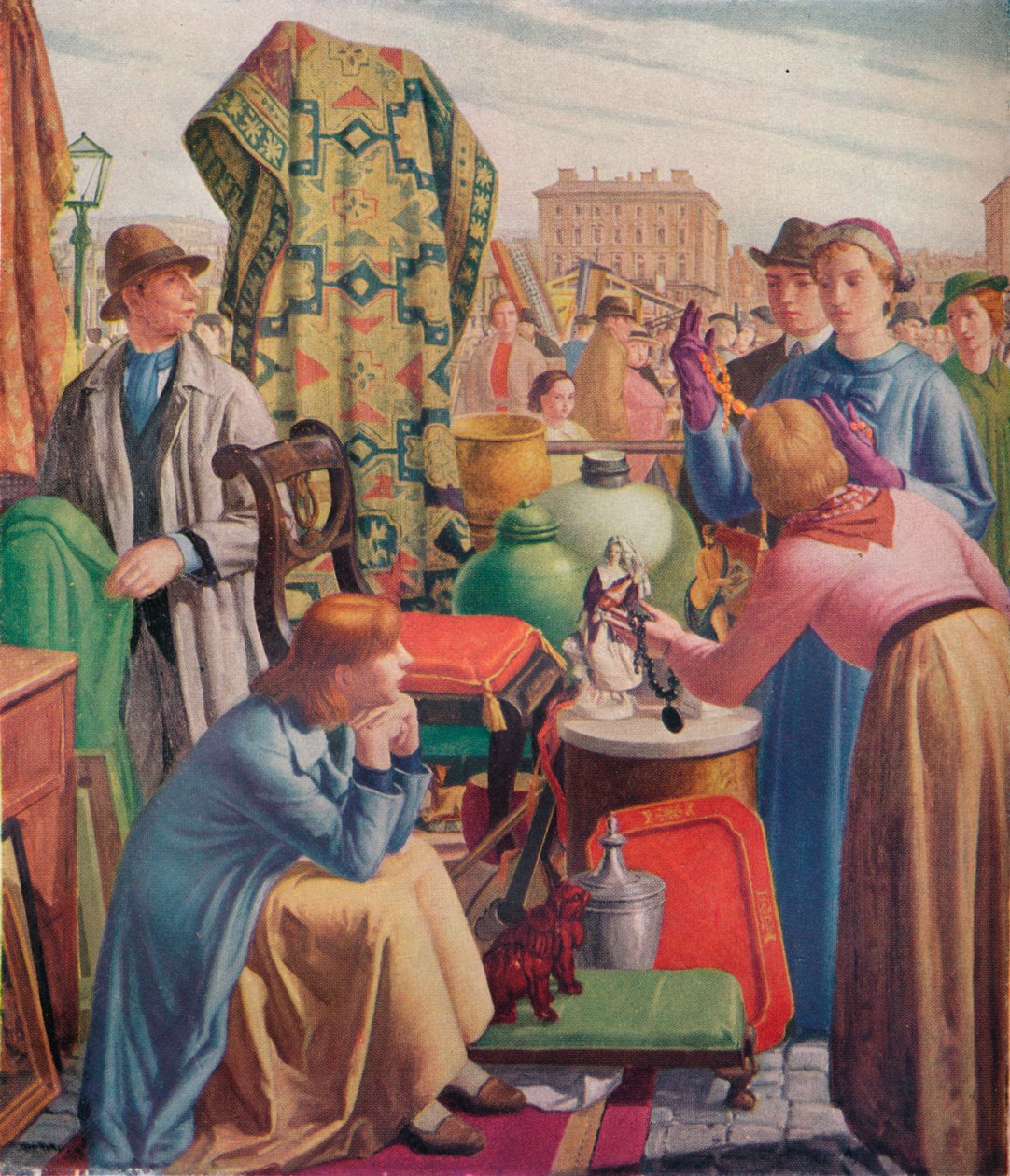 Kaledoniska marknaden, 1936 av Harry Morley