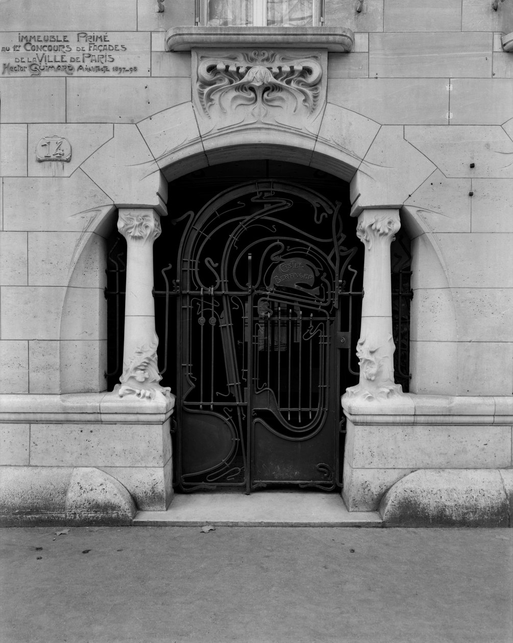Ingången till Castel Beranger, 1897-98 av Hector Guimard
