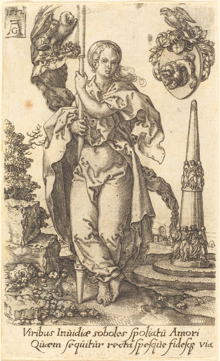 Välgörenhet av Heinrich Aldegrever