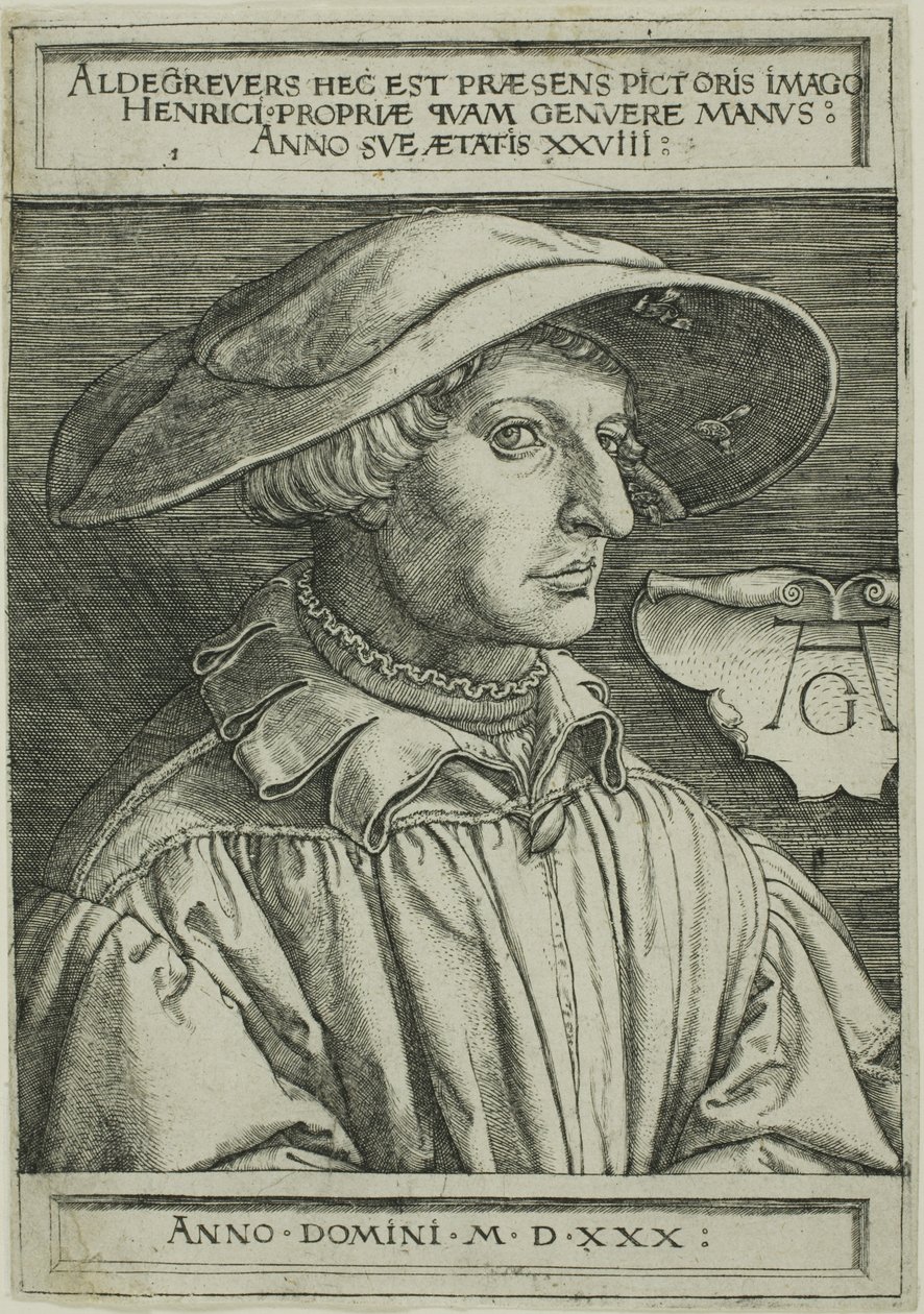 Heinrich Aldegrever, 28 år av Heinrich Aldegrever