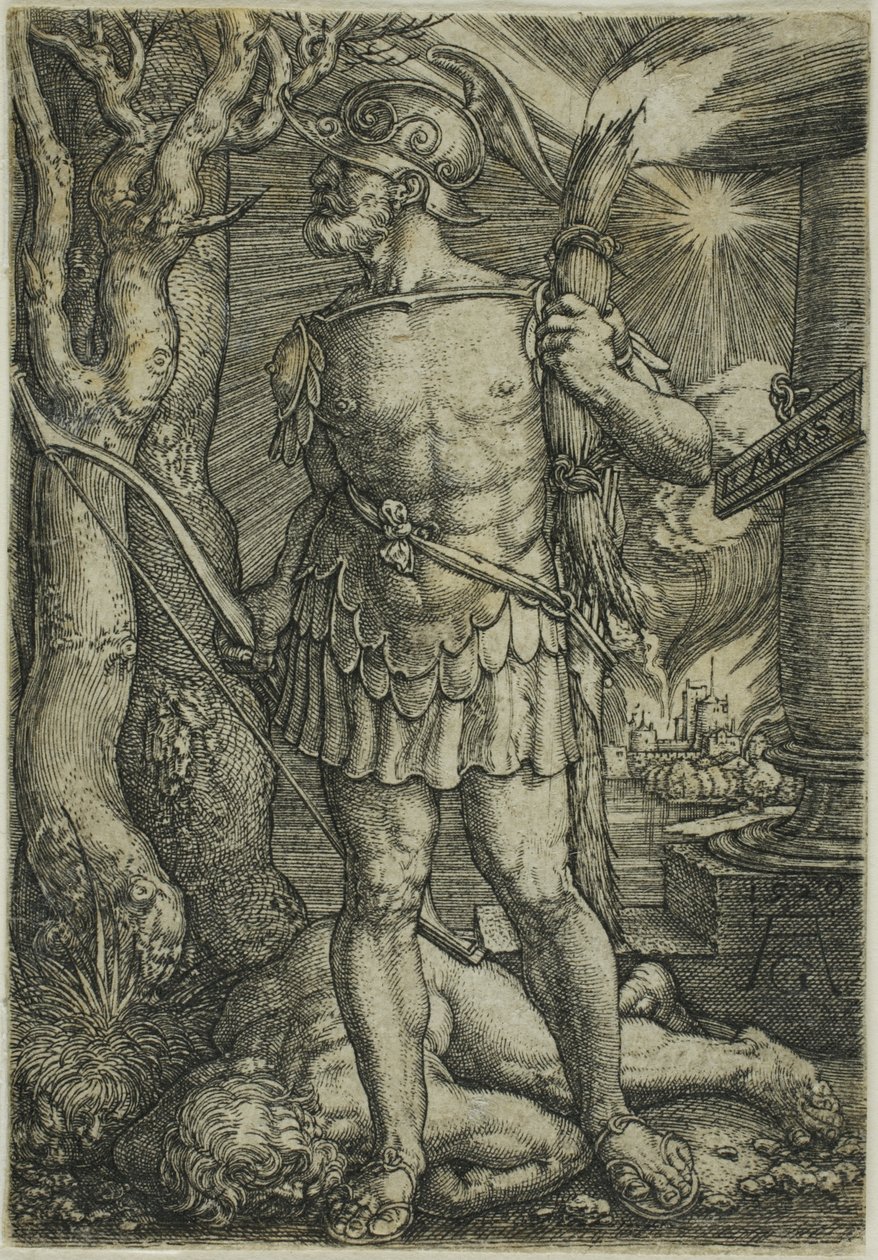 Mars av Heinrich Aldegrever