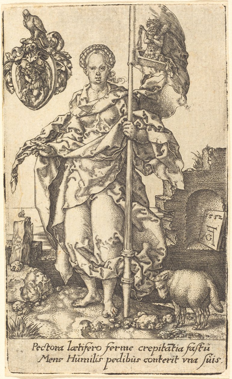 Anspråkslöshet av Heinrich Aldegrever