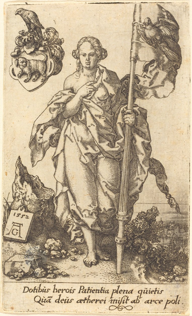 Tålamod av Heinrich Aldegrever