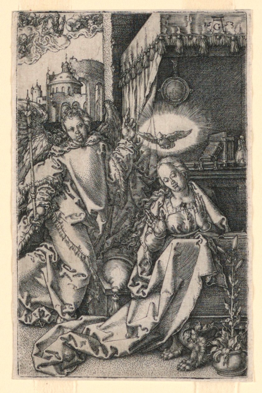 Bebådelsen av Heinrich Aldegrever