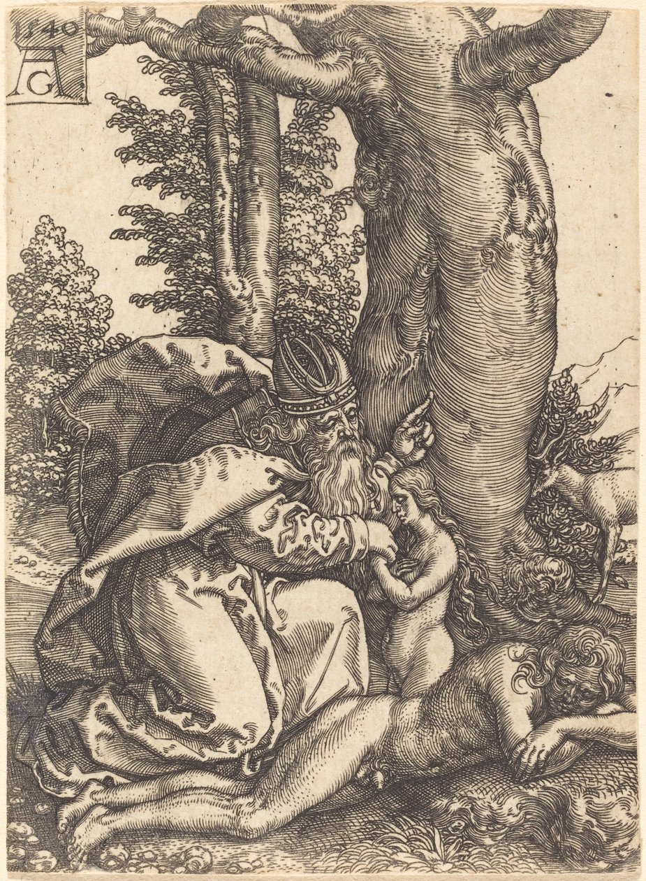 Evas skapelse av Heinrich Aldegrever
