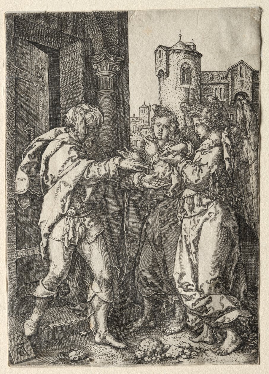 Historien om Lot av Heinrich Aldegrever