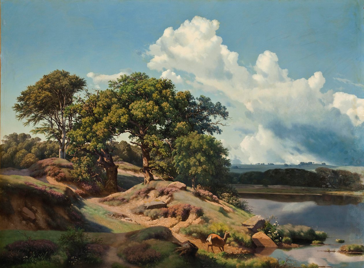 Danska: Danskt landskap. Danskt landskap. av Heinrich Buntzen