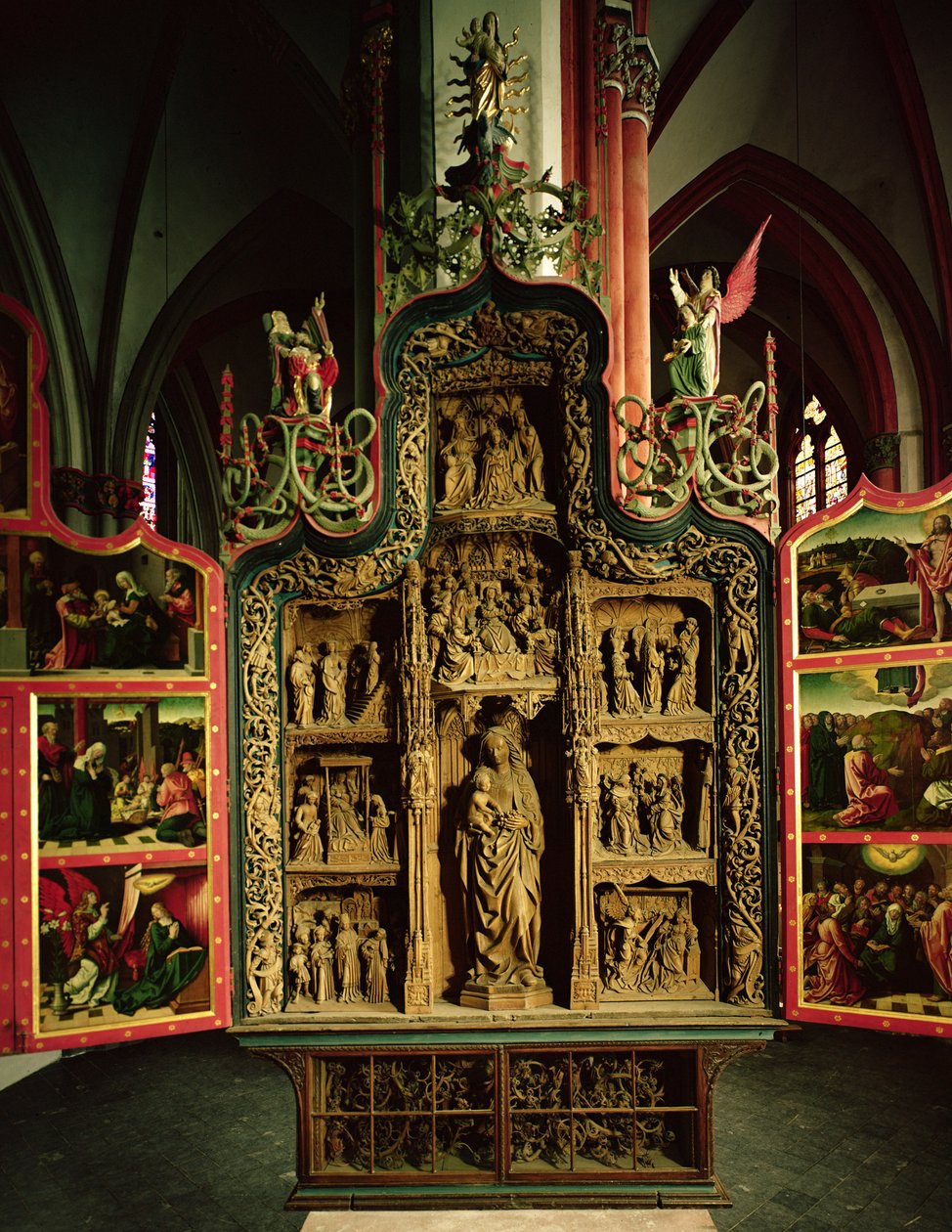 The Lady Altar, 1535 (trä) av Heinrich Douvermann