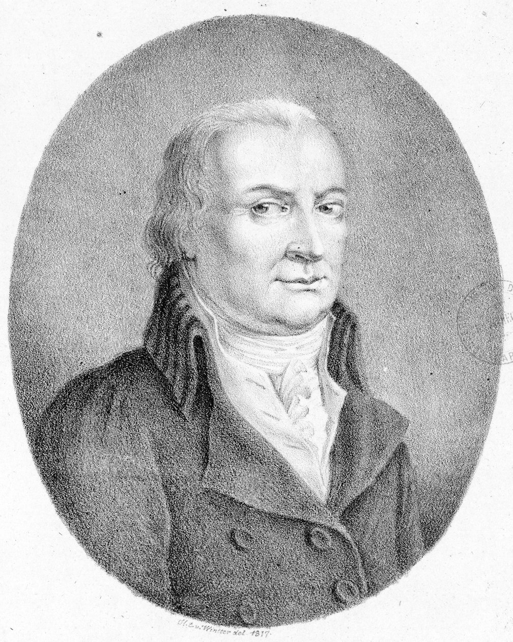 Avbildad person:  Franz Bühler av Heinrich Eduard Winter