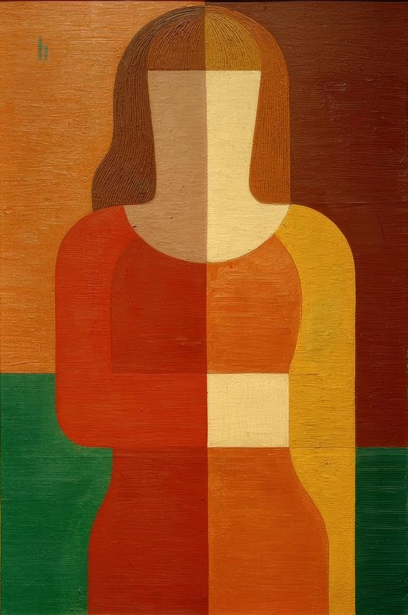Fru av Heinrich Hoerle