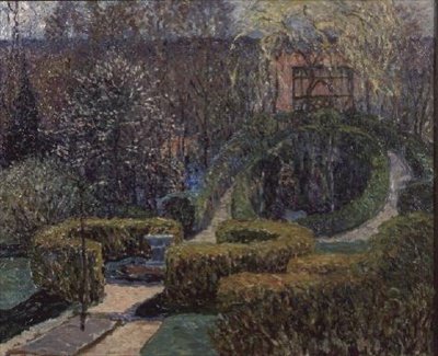 Spring Gardens, Barkenhoff, 1913 av Heinrich Vogeler