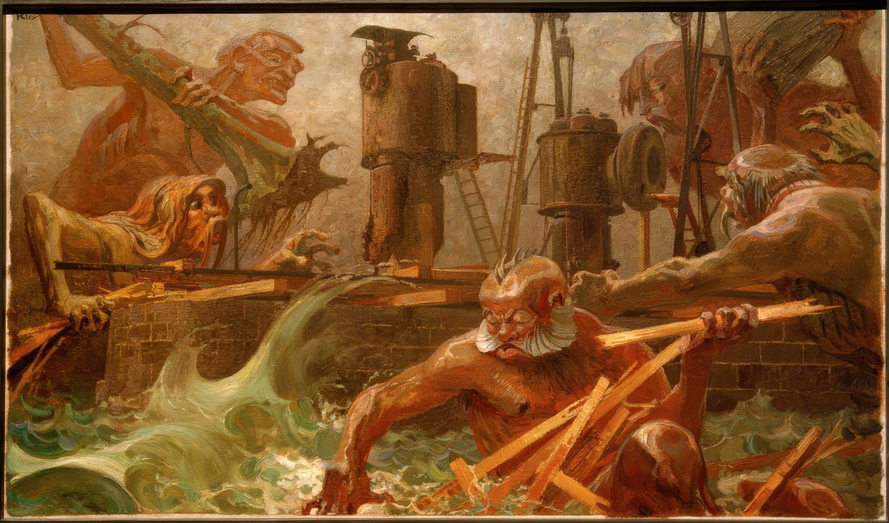 Hatar elementen av Heinrich Kley