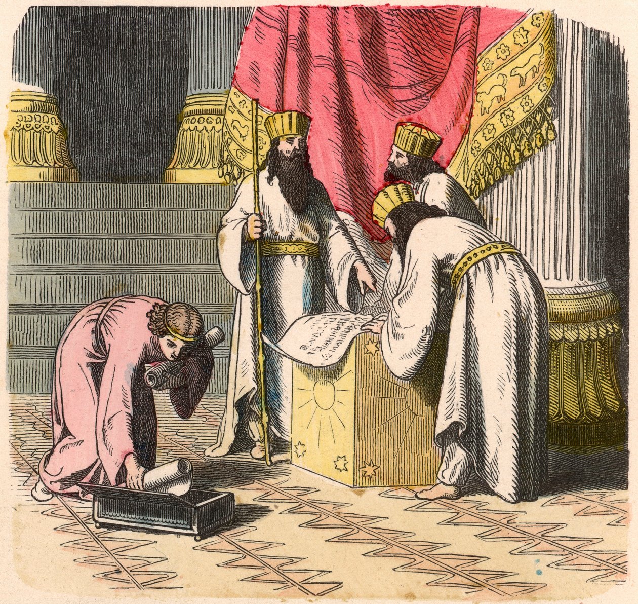 Old Orient, Perser: Magiker av Heinrich Leutemann