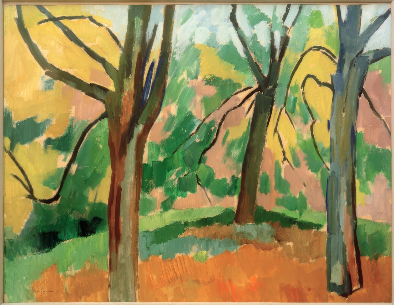 Parkland av Heinrich Nauen