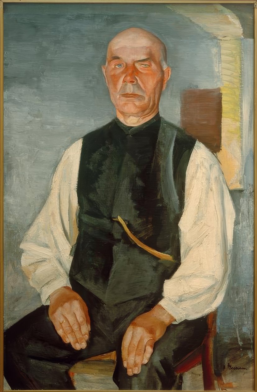 Old Farmer (Johann Rohwedder) av Heinrich Stegemann