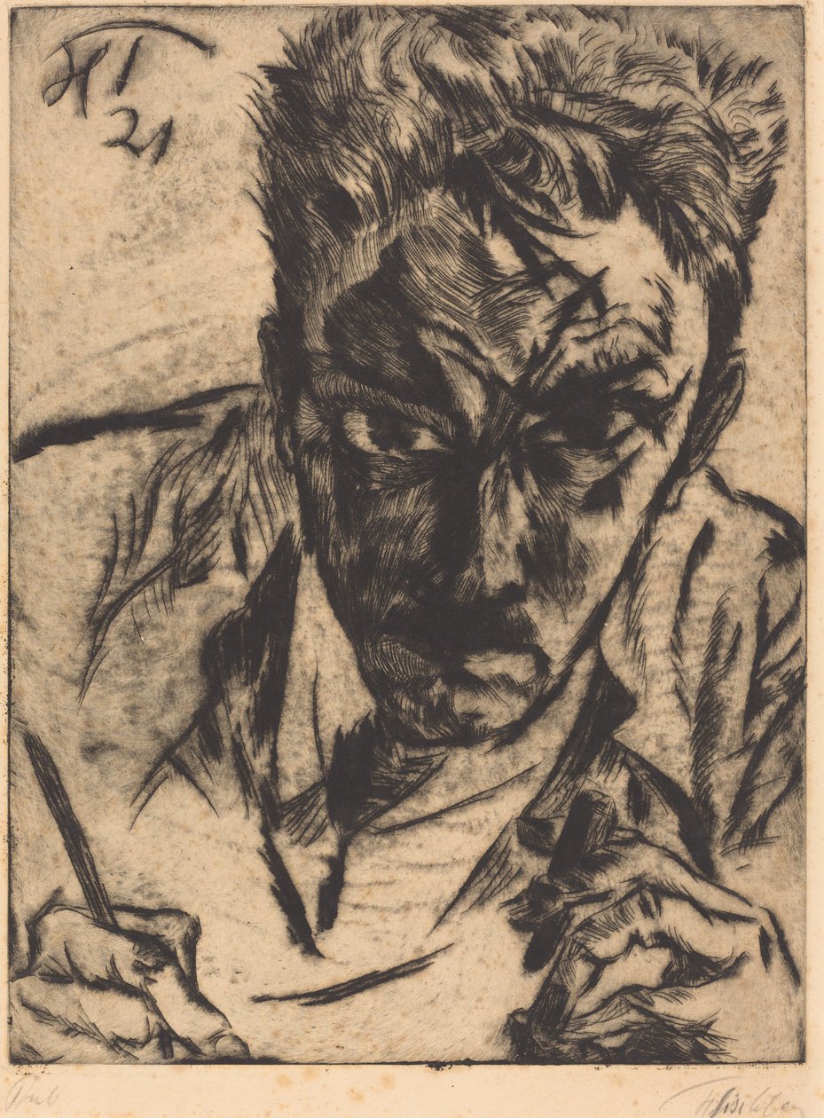 Självporträtt av Heinrich Tischler