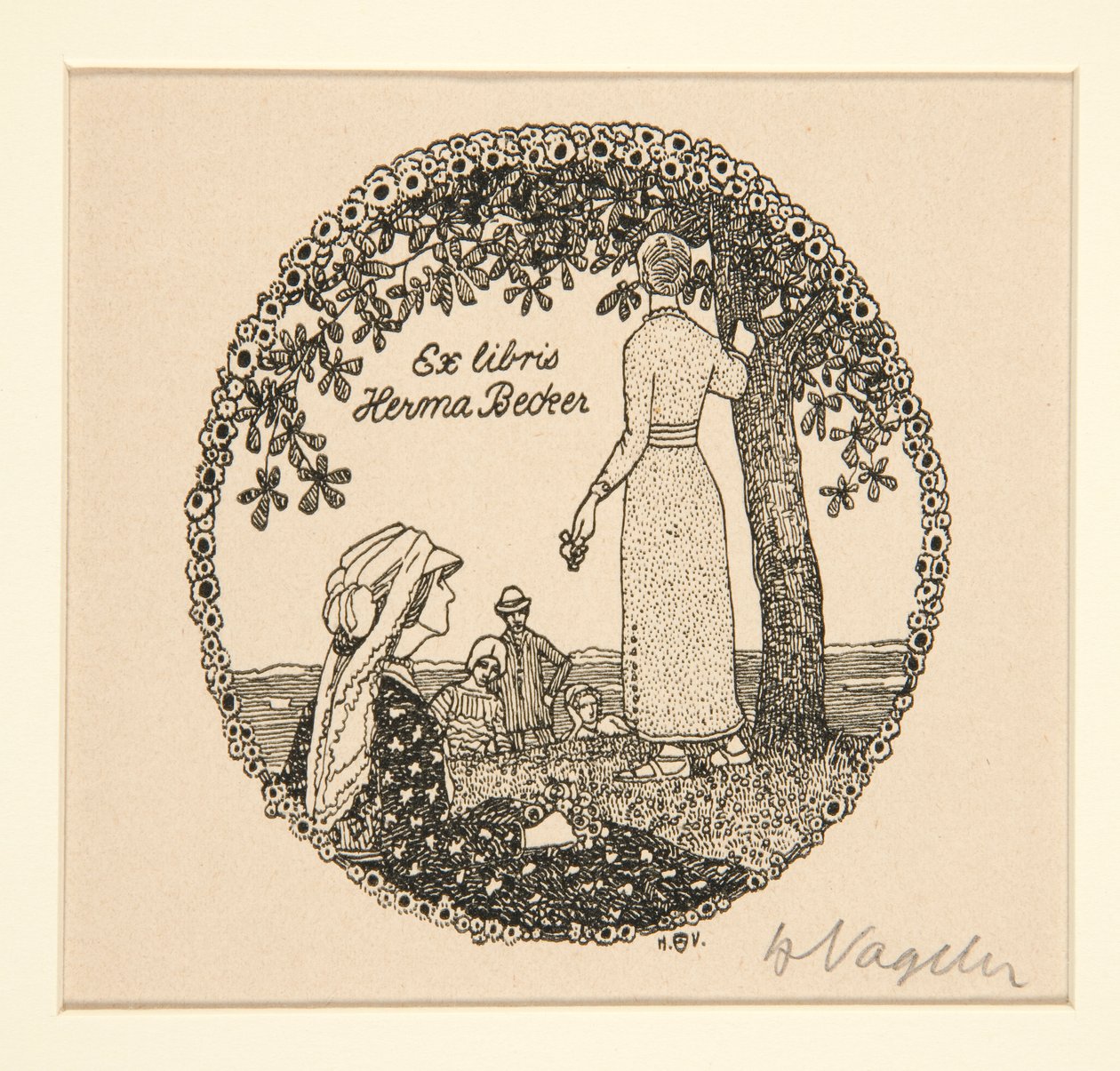 Boktavlor av Heinrich Vogeler