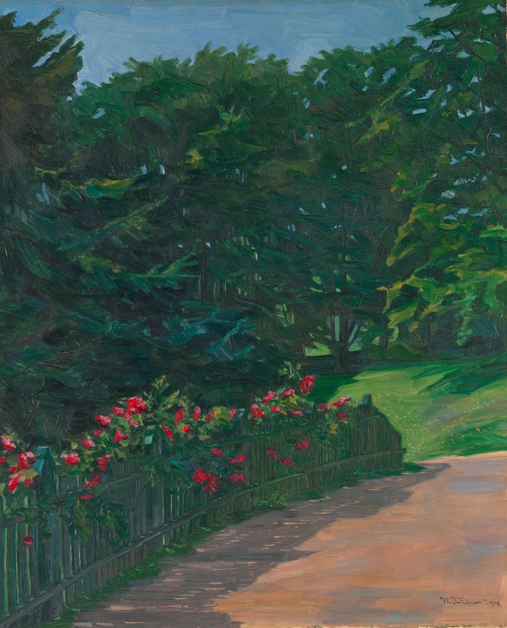 Landskap, 1910 av Heinrich Wilhelm Truebner