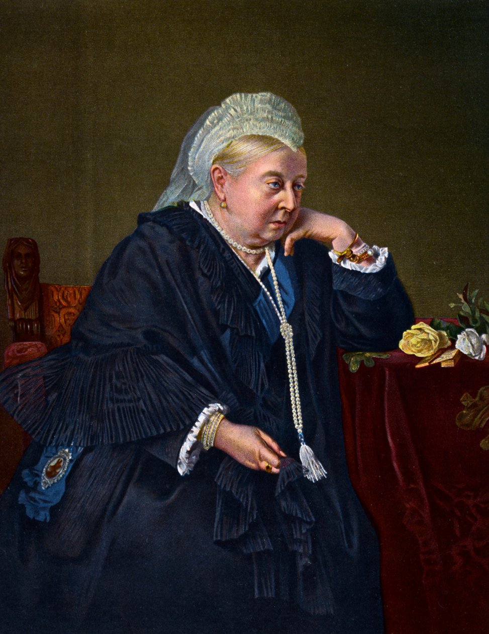 Drottning Victoria 1899, 1901. av Heinrich von Angeli