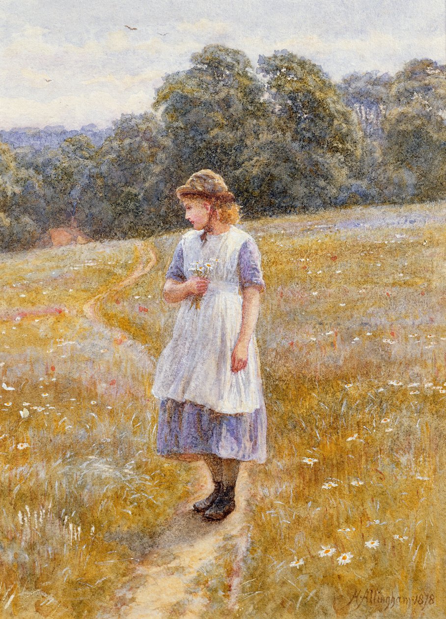 Dagdrömmare, 1878 av Helen Allingham